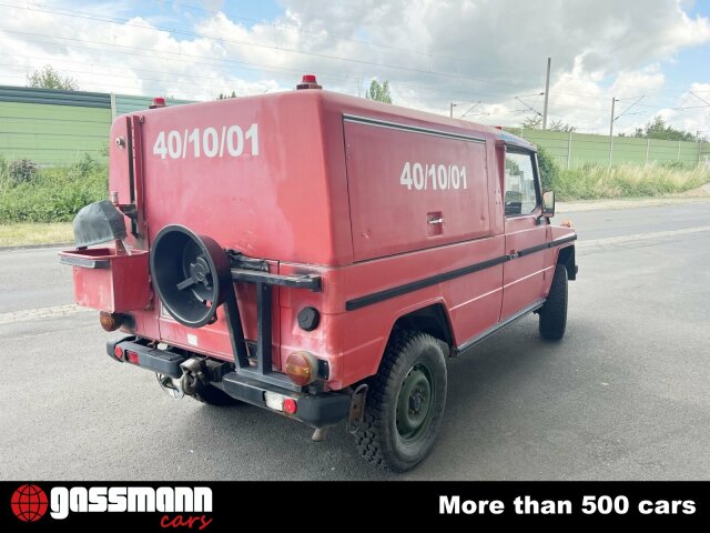 Mercedes Benz 250 GD 4x4, Feuerwehr 