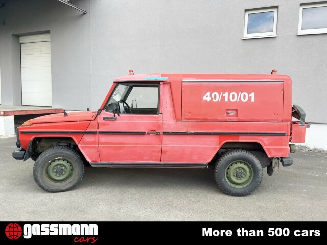 Mercedes Benz 250 GD 4x4, Feuerwehr 