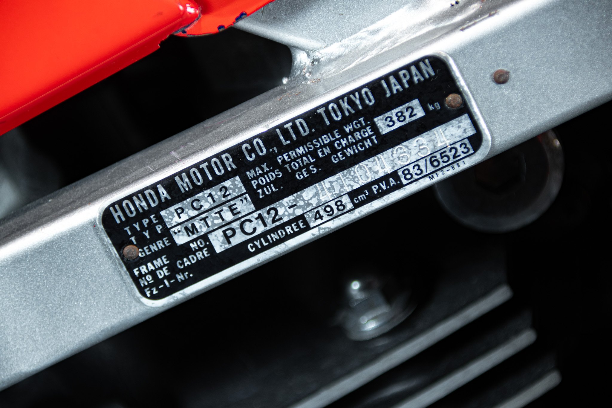 Honda VF 500 F 